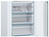 Bosch Serie 4 KGN36VWED kombinált hűtőszekrény Szabadonálló 326 L E Fehér