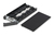 Icy Dock MB834TP-B obudowa do dysków twardych Obudowa SSD Aluminium, Czarny 2.5"