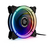 Inter-Tech ALSEYE Halo 3.0 Plus Universal Fan 12 cm Black 1 pc(s)