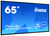 iiyama LH6552UHS-B1 Signage-Display Digital Signage Flachbildschirm 163,8 cm (64.5") IPS 500 cd/m² 4K Ultra HD Schwarz Eingebauter Prozessor Android 8.0 24/7