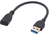 DLH CABLE ADAPTATEUR USB-C (F) VERS USB-A (M) - Longueur 22.5cm