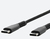 Mobilis 001342 USB-kabel 1 m USB C Zwart