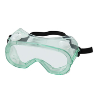 Schutzbrille EN 166 Diese Schutzbrille hat einen weichen PVC-Rahmen mit