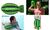 SCHILDKRÖT Ballon d'eau pastèque Splash Ball, vert (98000781)