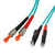 LEONI LWL-Kabel duplex 50/125µm OM3, R&M E2000 / Euromicron ST, 15 m