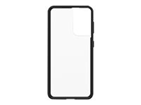 OtterBox React Samsung Galaxy S21 5G Black Crystal - clear/black