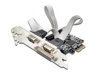 DIGITUS PCI Expr Card 2x D-Sub9 seriell+ 1x D-Sub25 parallel