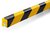 Durable Adhesive Warning Edge Impact Protection Profiles E8 | 1 Metre