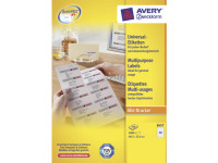 etiket Avery ILK 48,5x25,4mm 100 vel 40 etiketten per vel wit