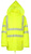 Warnschutz-Regenjacke Gr. XXXL nach EN ISO 20471 +EN 343 PU-Stretch neongelb