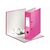 Leitz Wow Lever Arch File Laminated Paper on Board A4 80mm Spine Width Pink (Pack 10)
