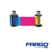Anwendungsbild - Fargo HDP600 YMCKK Half Panel Farbband (750)