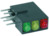 LED-Signalleuchte, grün, 17 mcd, RM 2.54 mm, LED Anzahl: 3