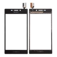 Digitizer Touch Panel - Black Sony Xperia M2 Handy-Displays