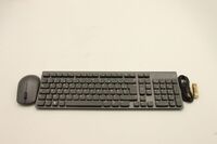 Wireless keyboard and mouse combo with USB dongle