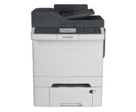 CX410e incl 3y Onsite Service CX410e + 3 Y, Laser, Colour printing, 1200 x 1200 DPI, A4, Direct printing, Black, Grey Multifunktionsdrucker