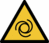 Sicherheitskennzeichnung - Warnung vor automatischem Anlauf, Gelb/Schwarz, 6 m