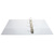 Festes Ringbuch PP, 4 Ringe 40mm in D-Form, Rückenbreite 64mm, für DIN A4 Maxi, Kreacover - Weiß