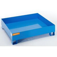 Steel sump tray for 200 l drums