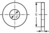 DIN 9021, Scheibe , 13 mm, 140 HV, Zinklamelle, 480h, flZn/nc/TL µ0,09 - 0,14