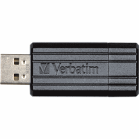 USB-Stick Pinstripe USB 2.0 8GB schwarz