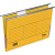 Hängetasche Vetro Mobil 230g/qm Karton mit Leinenfröschen gelb VE=5 Stück