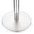 Bolero Round Table Base Made of Stainless Steel with Flat Bottom - 680x400mm
