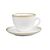 Olympia Kiln Cup Chalk in White - Porcelain - 230ml 8oz - Pack of 6