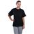Nisbets Essentials Unisex T-Shirts in Plain Black Cotton - XL - Pack of 2