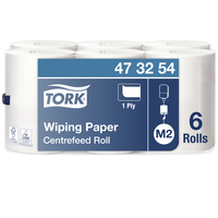 Tork Mehrzweck Papierwischtücher M2 473254 weiß / 1-lagig / 6 x 270 Meter