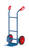 fetra® Stapelkarre, 200 kg Tragkraft, Schaufel 250 x 320 mm, Höhe 1150 mm, Vollgummiräder