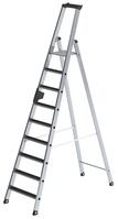 Alu-Stehleiter 9 Stufen clip-step Gesamthöhe 2,75 m Arbeitshöhe bis 4,10 m