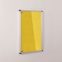 Bright coloured tamperproof noticeboards