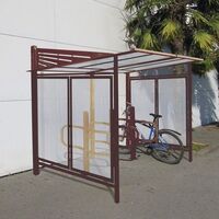 Modern cycle shelter