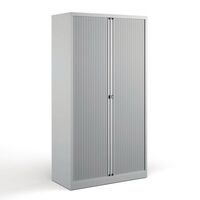 Bisley steel tambour storage cupboard