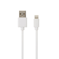 AVAX CB124W PURE 2m USB A-Lightning kábel 2.1A Fehér