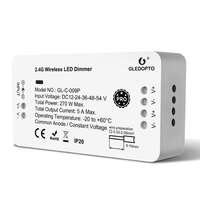 Gledopto Zigbee Pro Dimmer LED vezérlés (Zigbee+RF) 12V / 24V / 36V / 48V / 54V DC (GLE-REL-C009P)