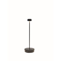 LED Akku-Tischleuchte SWAP Ø 10 cm, 2,2W, 2700K, schwarz