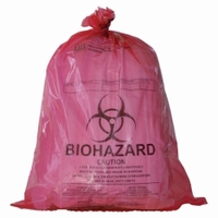 20l LLG-Sacchetti autoclavabili PP con stampa Biohazard e indicatore di sterilizzazione