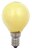 Scharnberger Tropfenlampe 45x75mm 40262 E14 230V 15W gelb