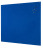 Bi-Office Unframed Blue Felt Notice Board 180x120cm right view
