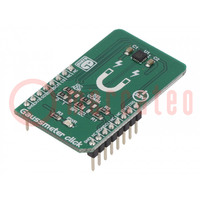 Click board; mágneses mező érzékelő; I2C,SPI; MLX90393; 3,3VDC