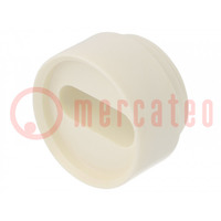 Insert for gland; Mat: elastomer; 22x8mm; -40÷100°C; HSK-FLAKA