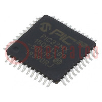 IC: mikrokontroler PIC; 128kB; 2,3÷3,6VDC; SMD; TQFP44; PIC32