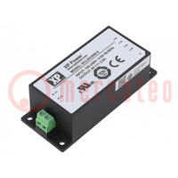 Power supply: switched-mode; for building in; 25W; 9VDC; 2.8A