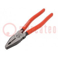 Pliers; universal; 200mm; for bending, gripping and cutting