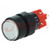 Switch: push-button; Pos: 2; SPDT; 3A/220VAC; 2A/24VDC; ON-ON; IP40