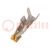 Contact; female; gold-plated; 22AWG; DF11; crimped; for cable; 2mm