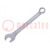 Wrench; combination spanner; 13mm; Overall len: 169mm