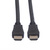 VALUE HDMI High Speed Kabel mit Ethernet, LSOH, schwarz, 1 m
